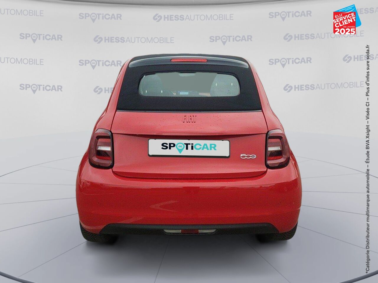 Véhicule d'occasion FIAT 500C E 95CH RED chez Hyundai Chalons