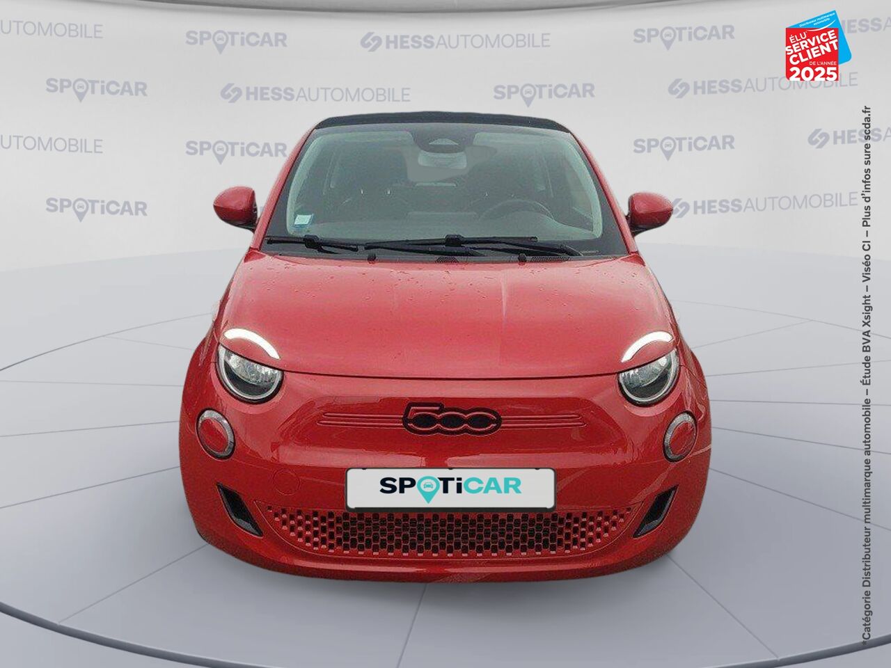Véhicule d'occasion FIAT 500C E 95CH RED chez Hyundai Chalons