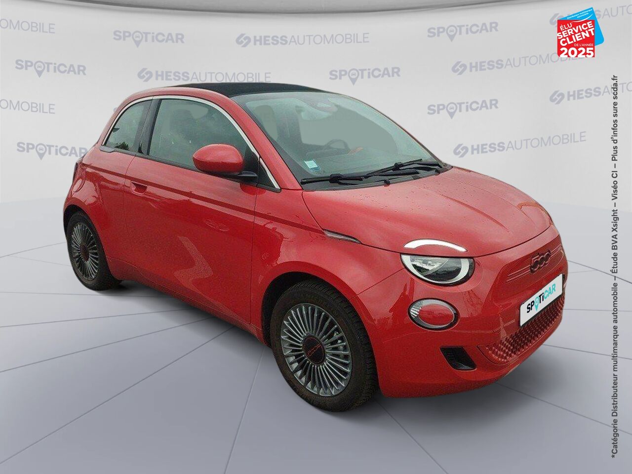 Véhicule d'occasion FIAT 500C E 95CH RED chez Hyundai Chalons