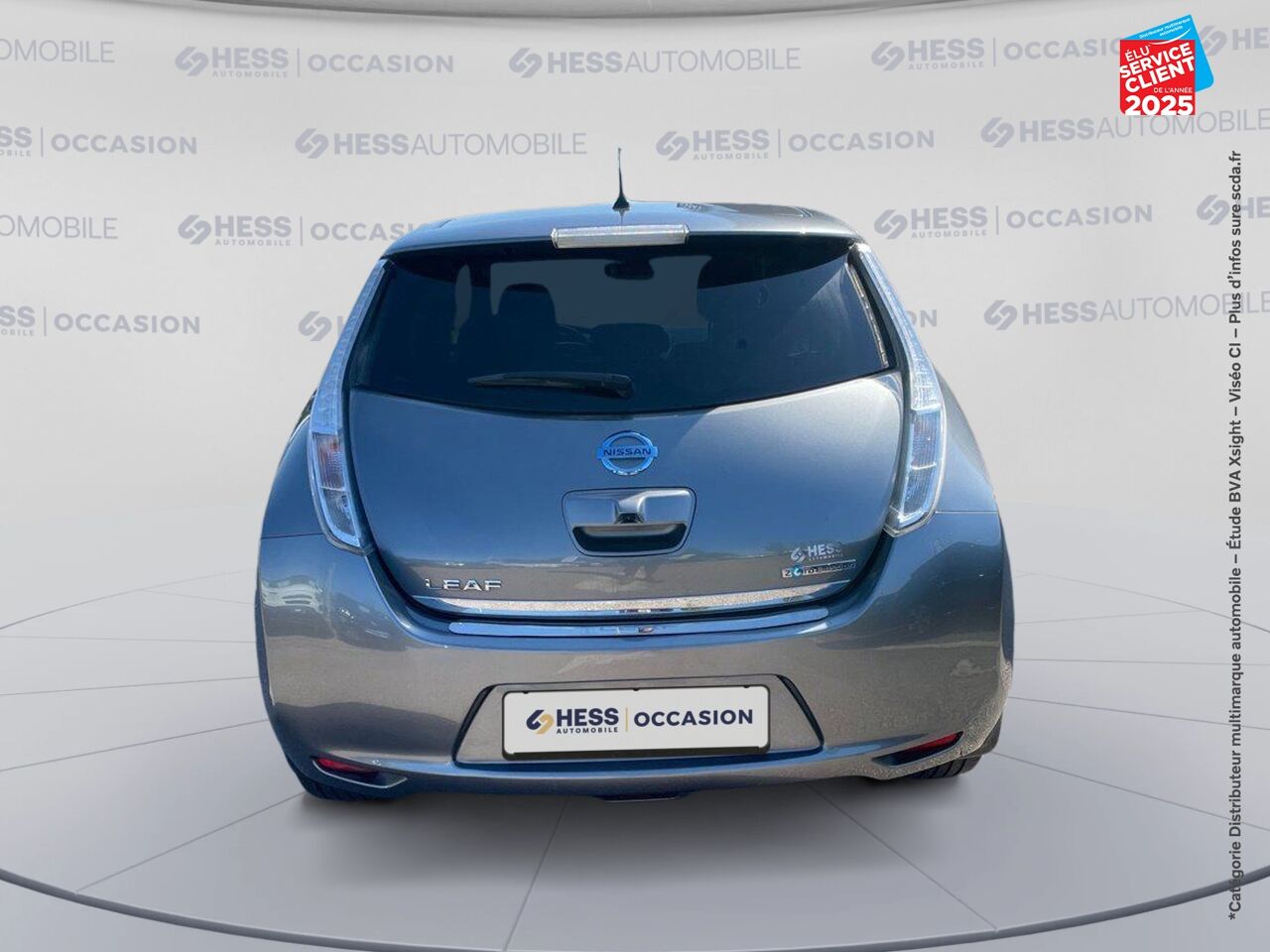 Véhicule d'occasion NISSAN LEAF 109CH 30KWH TEKNA MY17 SIEGES CHAUF/CUIR VOLANT CHAUF GPS CAMERA chez Nissan Belfort