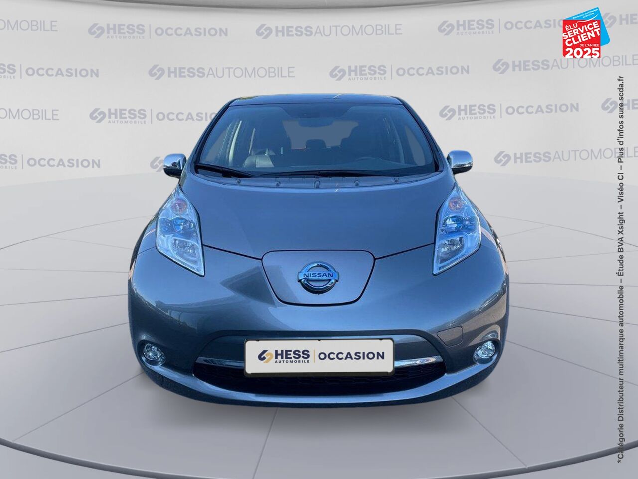 Véhicule d'occasion NISSAN LEAF 109CH 30KWH TEKNA MY17 SIEGES CHAUF/CUIR VOLANT CHAUF GPS CAMERA chez Nissan Belfort