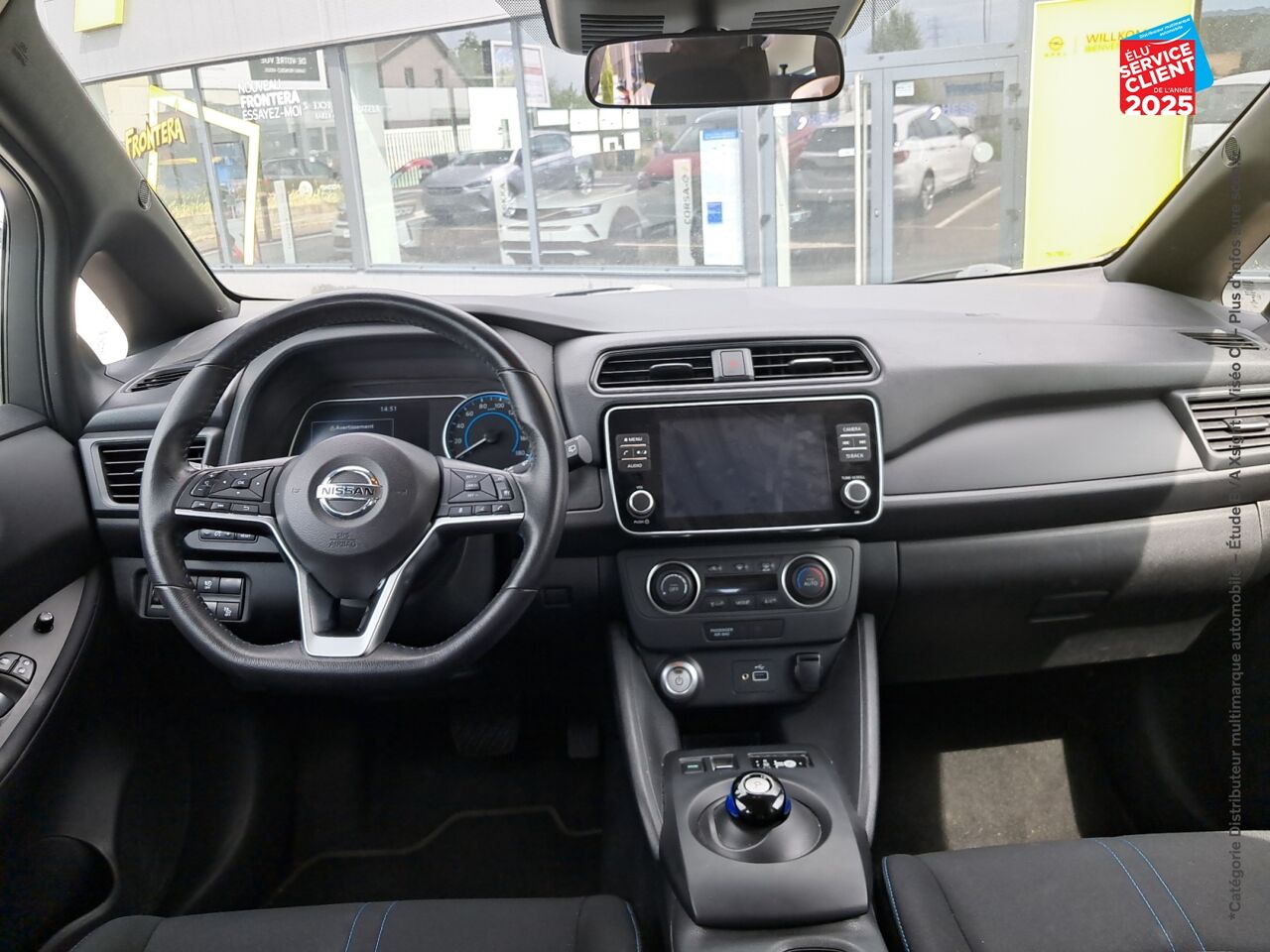 Véhicule d'occasion NISSAN LEAF 150CH 40KWH ACENTA 22 chez Opel Saint-Dizier