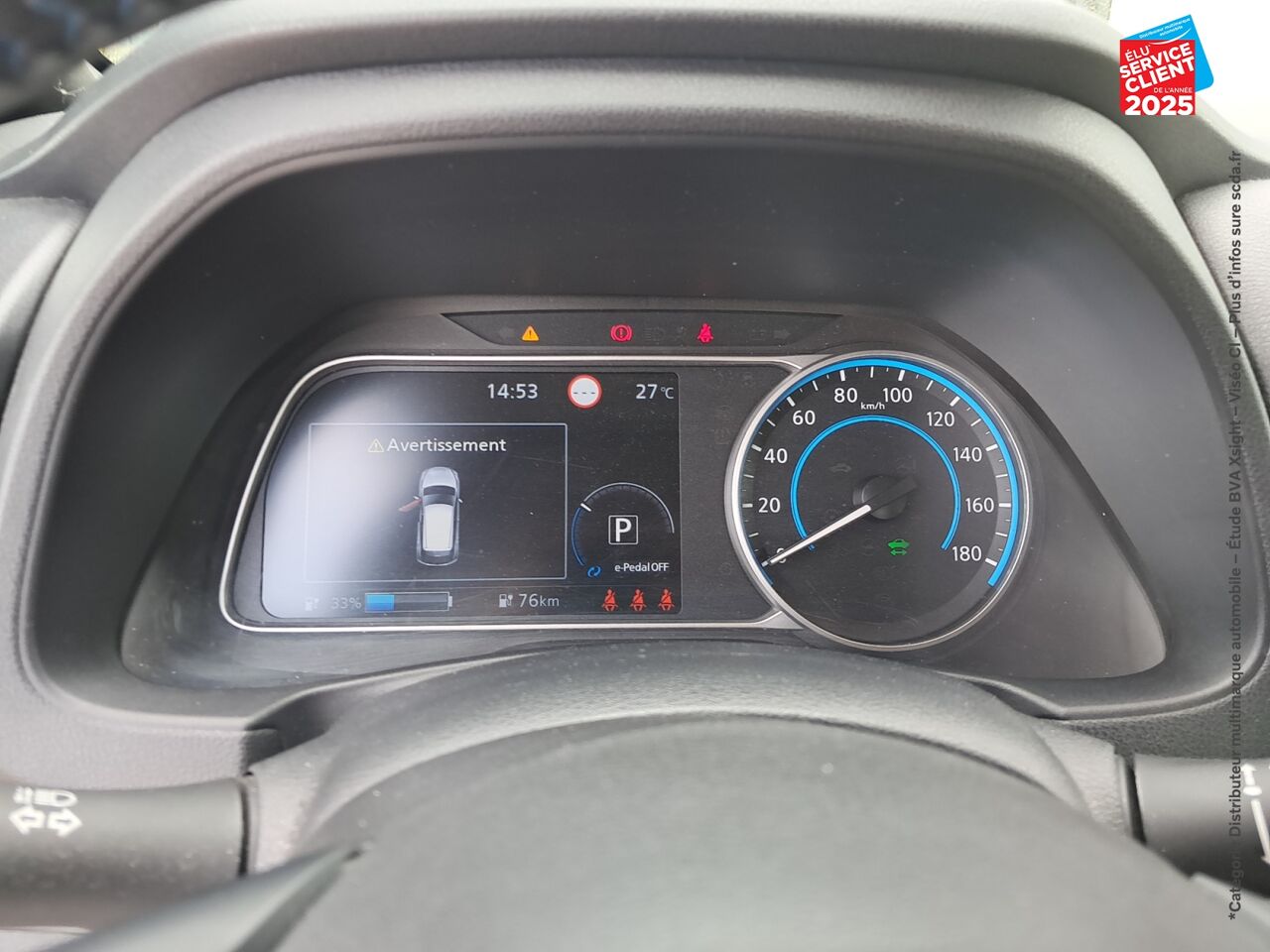 Véhicule d'occasion NISSAN LEAF 150CH 40KWH ACENTA 22 chez Opel Saint-Dizier