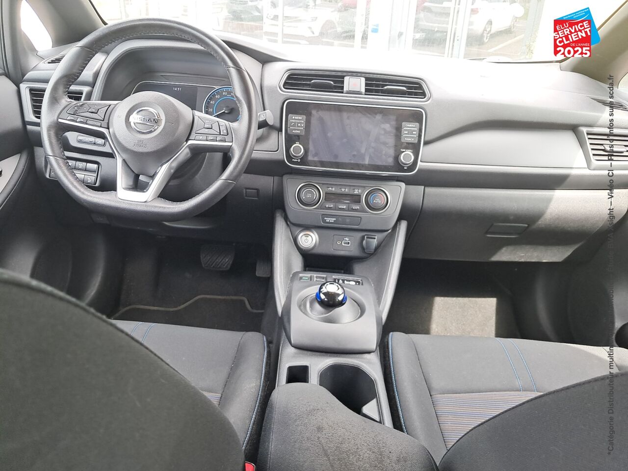 Véhicule d'occasion NISSAN LEAF 150CH 40KWH ACENTA 22 chez Opel Saint-Dizier