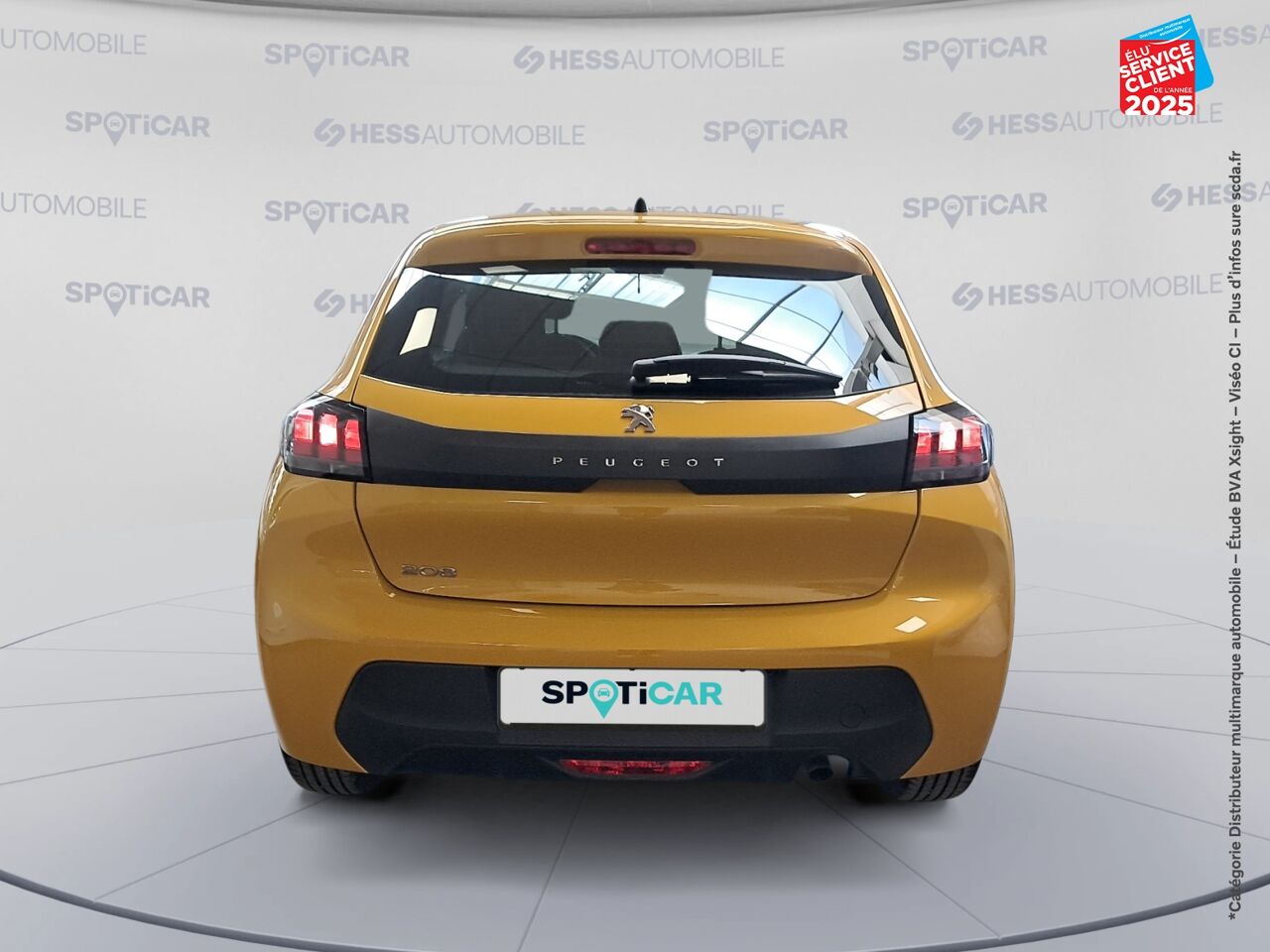 Véhicule d'occasion PEUGEOT 208 1.2 PURETECH 75CH SS LIKE chez Renault Colmar
