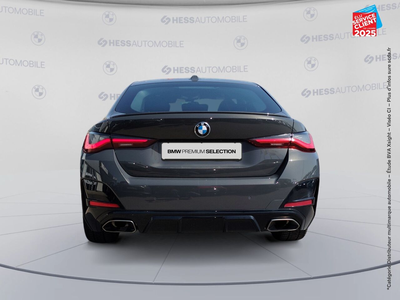 Véhicule d'occasion BMW SERIE 4 GRAN COUPE M440IA XDRIVE 374CH M PERFORMANCE TOUVRANT SIEGES CHAUF GPS CAMERA chez BMW Besançon