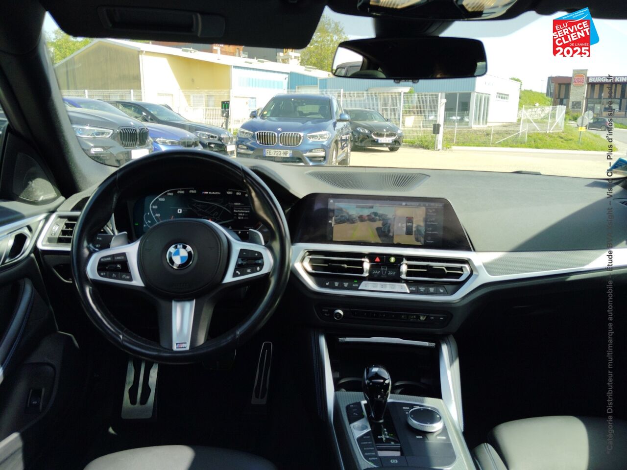 Véhicule d'occasion BMW SERIE 4 GRAN COUPE M440IA XDRIVE 374CH M PERFORMANCE TOUVRANT SIEGES CHAUF GPS CAMERA chez BMW Besançon