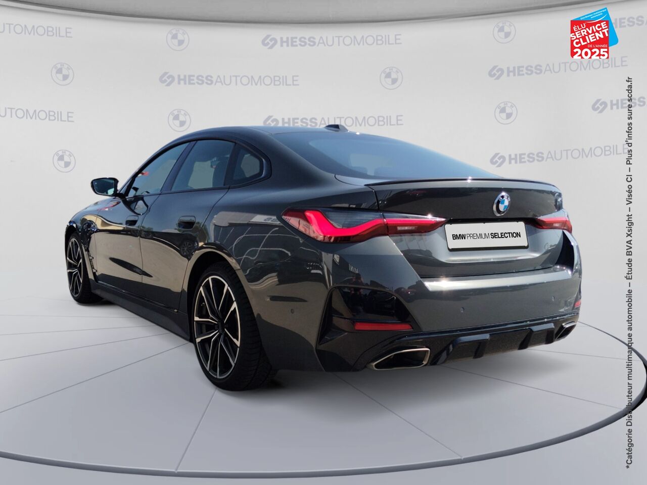 Véhicule d'occasion BMW SERIE 4 GRAN COUPE M440IA XDRIVE 374CH M PERFORMANCE TOUVRANT SIEGES CHAUF GPS CAMERA chez BMW Besançon