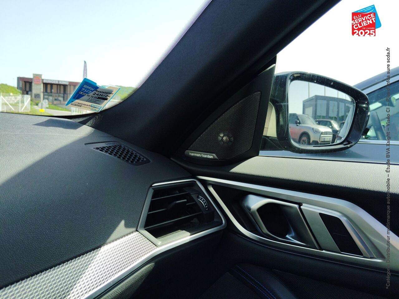 Véhicule d'occasion BMW SERIE 4 GRAN COUPE M440IA XDRIVE 374CH M PERFORMANCE TOUVRANT SIEGES CHAUF GPS CAMERA chez BMW Besançon