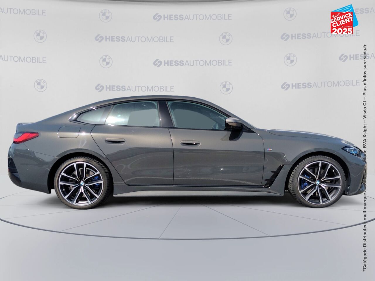Véhicule d'occasion BMW SERIE 4 GRAN COUPE M440IA XDRIVE 374CH M PERFORMANCE TOUVRANT SIEGES CHAUF GPS CAMERA chez BMW Besançon