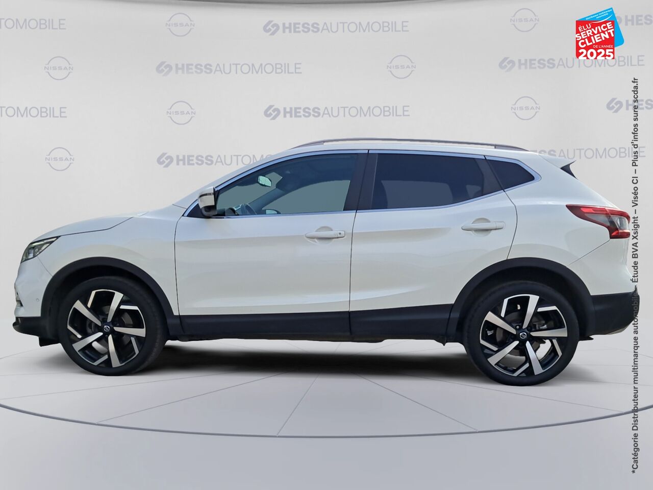 Véhicule d'occasion NISSAN QASHQAI 1.3 DIG-T 160CH TEKNA DCT 2019 TPANO SIEGES CHAUF GPS CAMERA chez Nissan Qashqai occasion