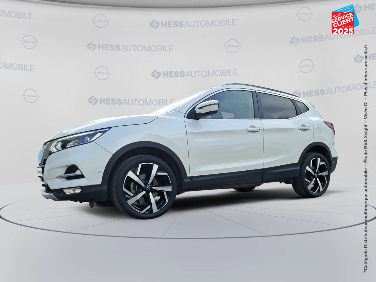 Véhicule d'occasion NISSAN QASHQAI 1.3 DIG-T 160CH TEKNA DCT 2019 TPANO SIEGES CHAUF GPS CAMERA chez Nissan Qashqai occasion