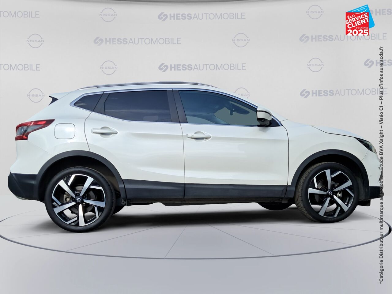 Véhicule d'occasion NISSAN QASHQAI 1.3 DIG-T 160CH TEKNA DCT 2019 TPANO SIEGES CHAUF GPS CAMERA chez Nissan Qashqai occasion