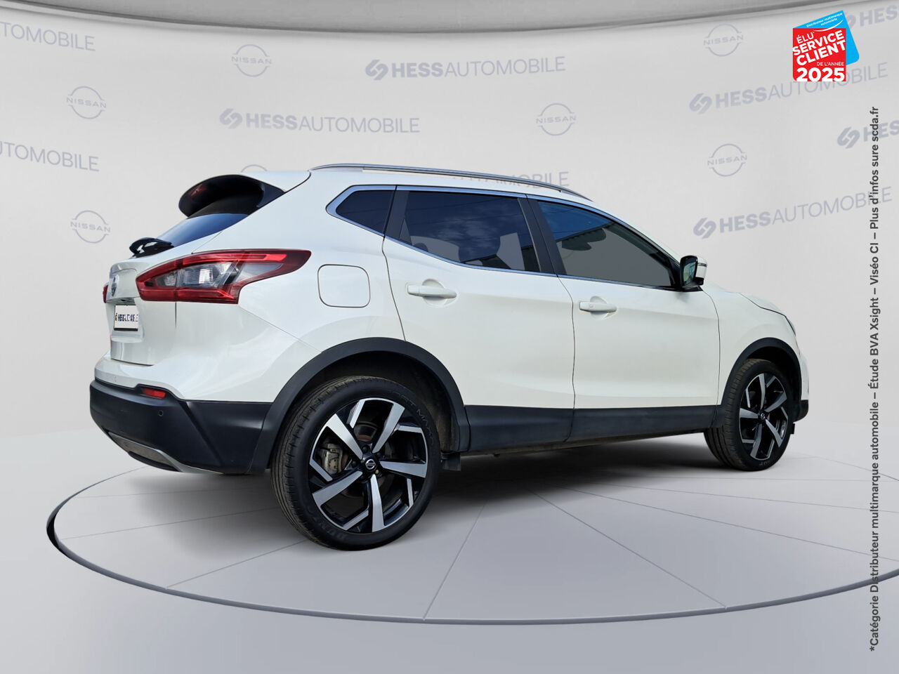 Véhicule d'occasion NISSAN QASHQAI 1.3 DIG-T 160CH TEKNA DCT 2019 TPANO SIEGES CHAUF GPS CAMERA chez Nissan Qashqai occasion