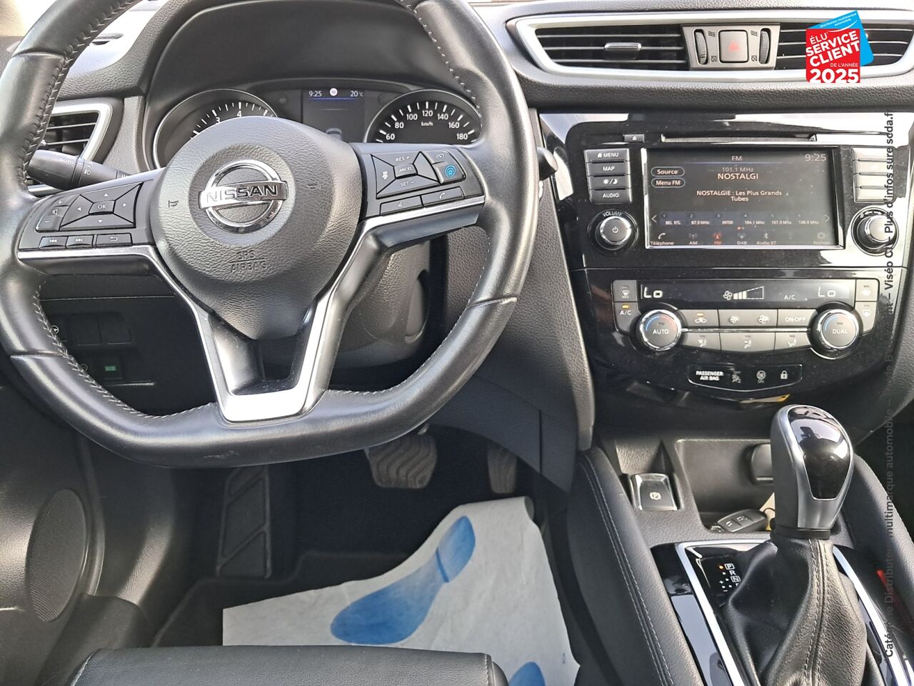 Véhicule d'occasion NISSAN QASHQAI 1.3 DIG-T 160CH TEKNA DCT 2019 TPANO SIEGES CHAUF GPS CAMERA chez Nissan Qashqai occasion