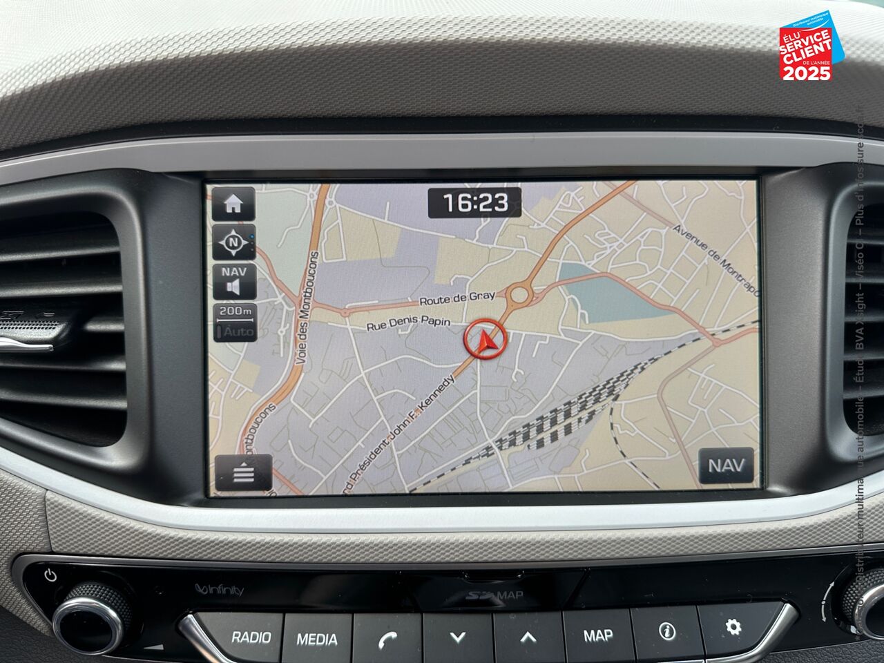 Véhicule d'occasion HYUNDAI IONIQ HYBRID 141CH EXECUTIVE chez Renault Colmar