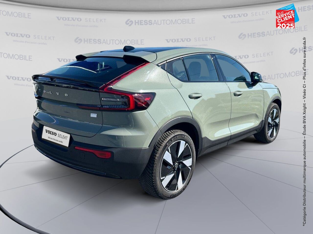 Véhicule d'occasion VOLVO C40 RECHARGE EXTENDED RANGE 252CH PLUS chez Volvo Epernay