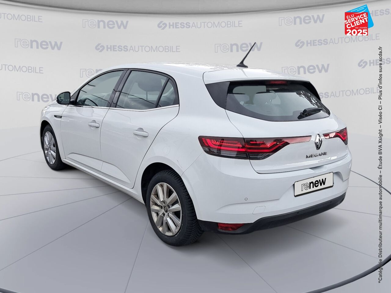 Véhicule d'occasion RENAULT MEGANE 1.3 TCE 140CH FAP BUSINESS EDC chez Nissan Belfort