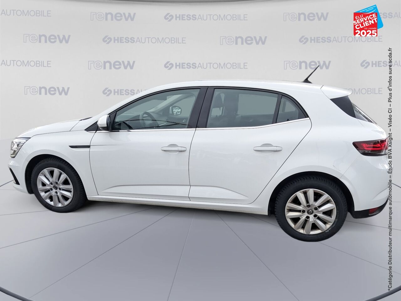 Véhicule d'occasion RENAULT MEGANE 1.3 TCE 140CH FAP BUSINESS EDC chez Nissan Belfort