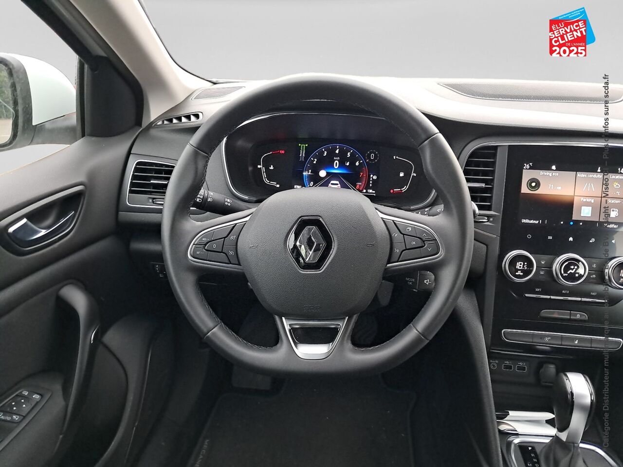 Véhicule d'occasion RENAULT MEGANE 1.3 TCE 140CH FAP BUSINESS EDC chez Nissan Belfort
