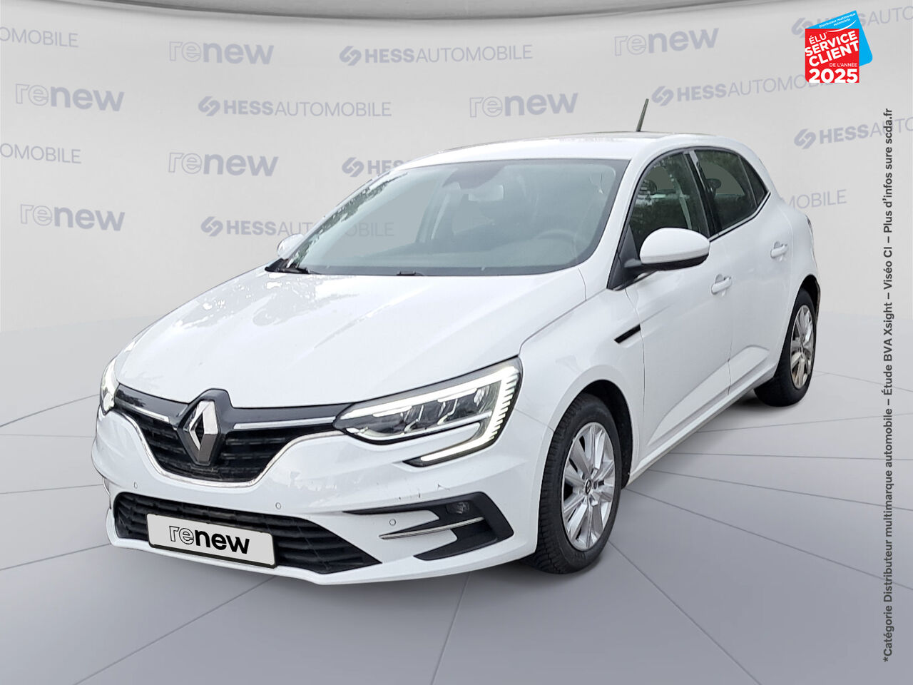 Véhicule d'occasion RENAULT MEGANE 1.3 TCE 140CH FAP BUSINESS EDC chez Nissan Belfort