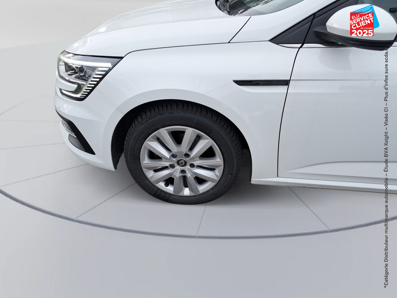 Véhicule d'occasion RENAULT MEGANE 1.3 TCE 140CH FAP BUSINESS EDC chez Nissan Belfort