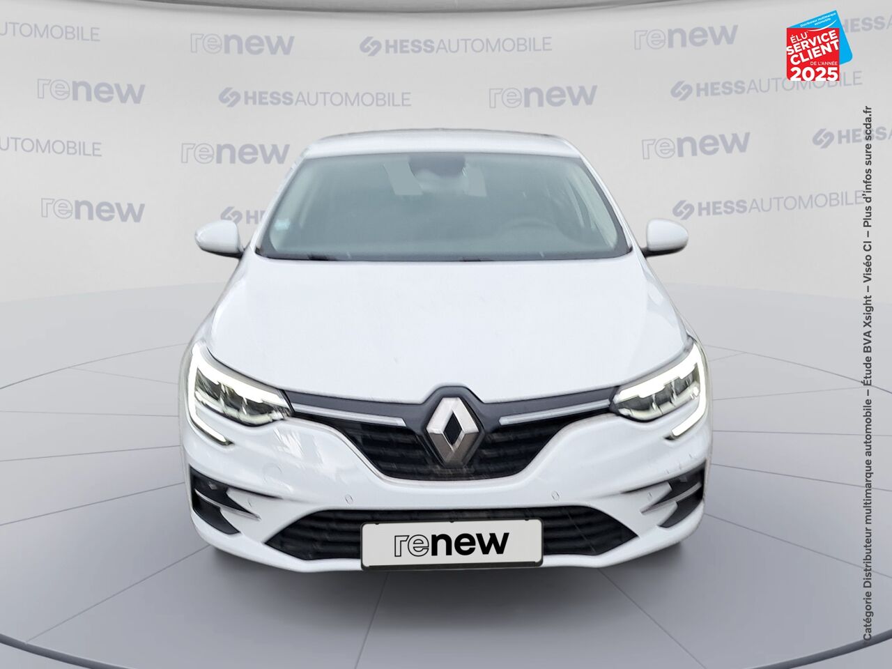 Véhicule d'occasion RENAULT MEGANE 1.3 TCE 140CH FAP BUSINESS EDC chez Nissan Belfort