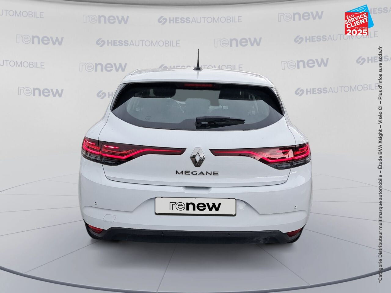 Véhicule d'occasion RENAULT MEGANE 1.3 TCE 140CH FAP BUSINESS EDC chez Nissan Belfort