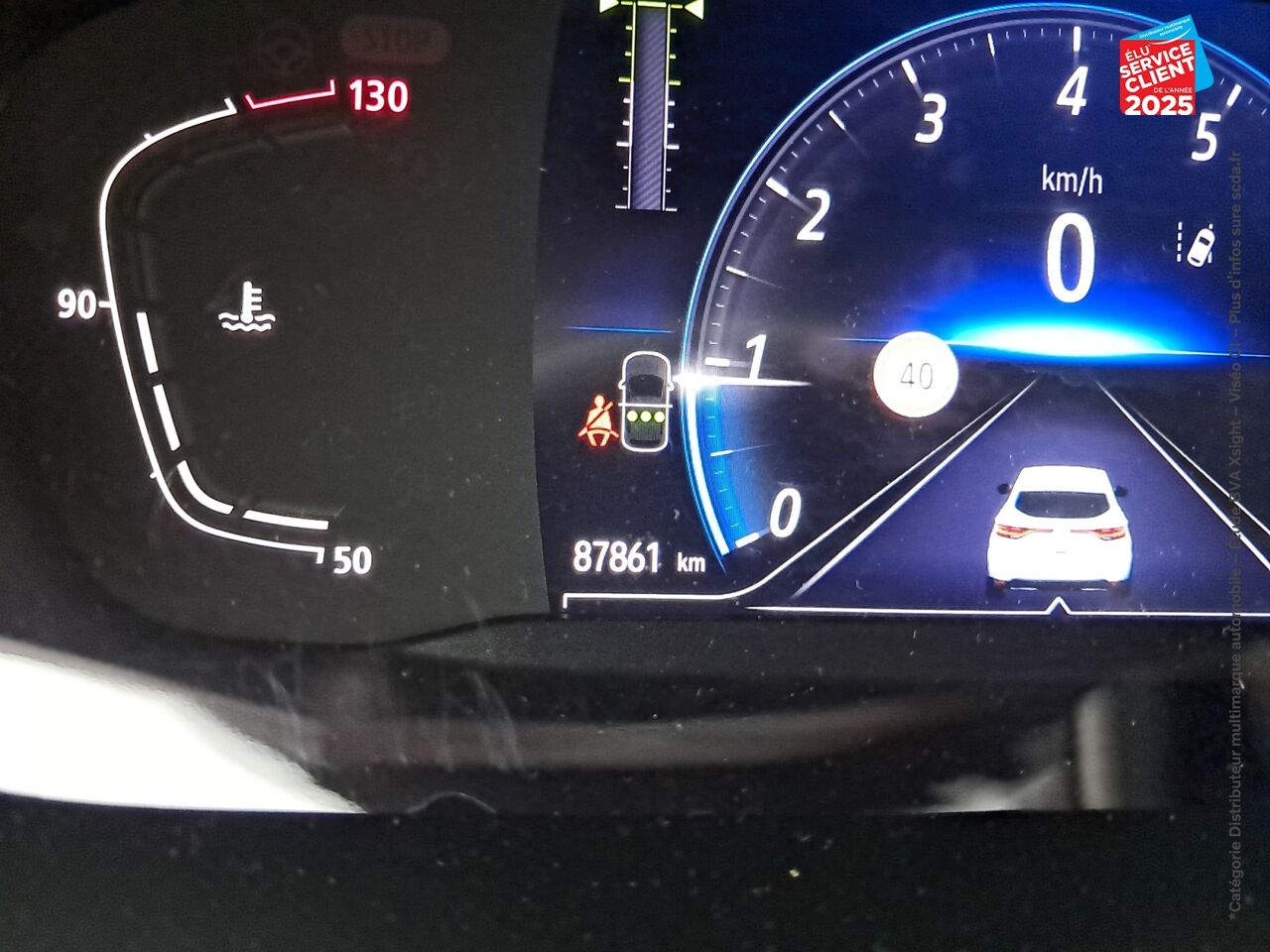 Véhicule d'occasion RENAULT MEGANE 1.3 TCE 140CH FAP BUSINESS EDC chez Nissan Belfort