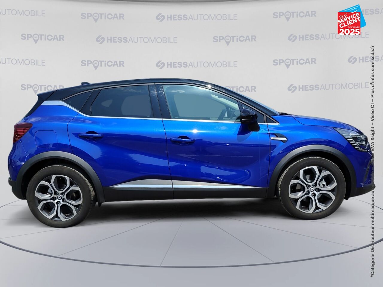 Véhicule d'occasion RENAULT CAPTUR 1.6 E-TECH HYBRIDE 145CH TECHNO chez Opel Verdun