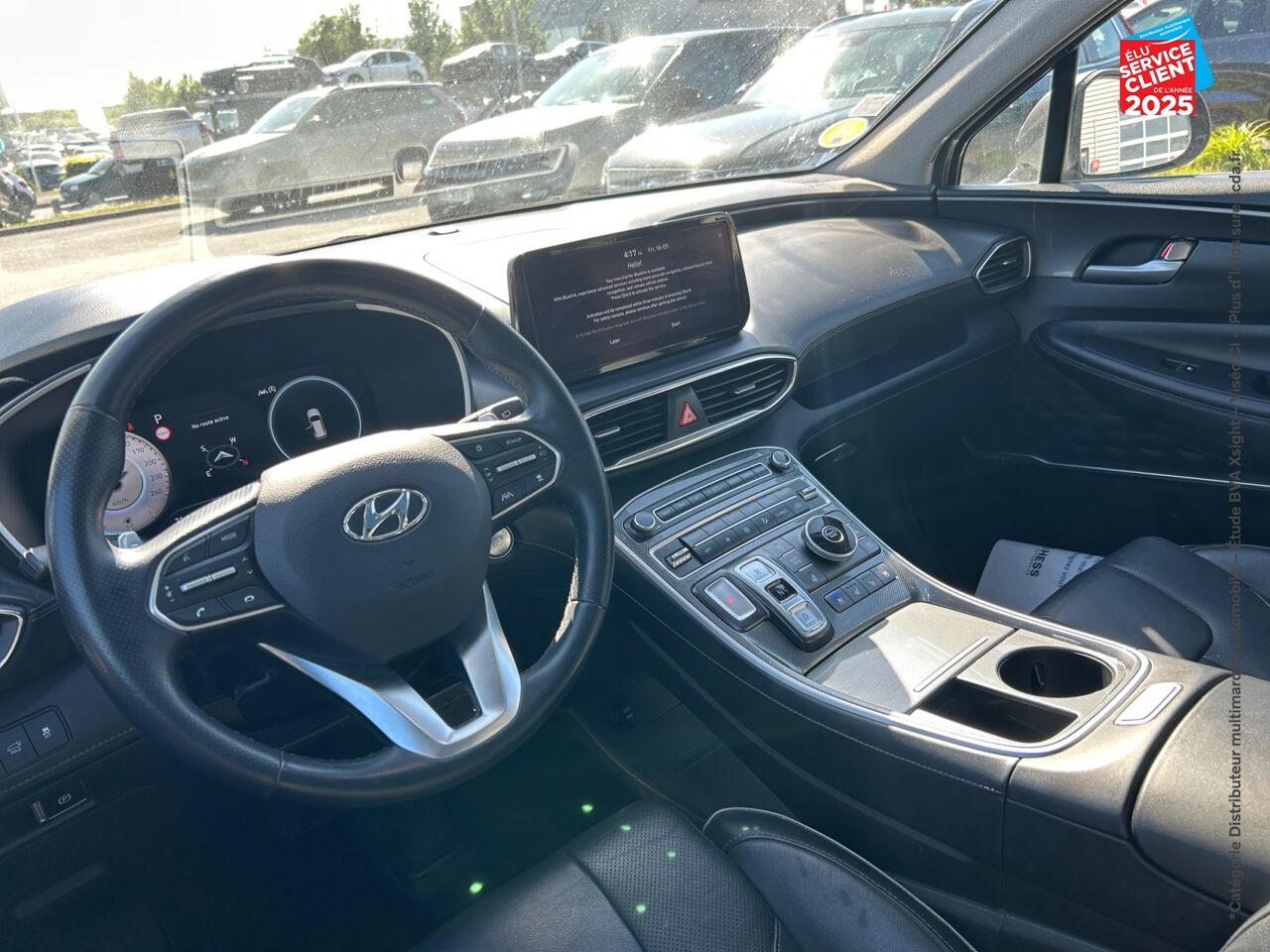 Véhicule d'occasion HYUNDAI SANTA FE 2.2 CRDI 202CH EXECUTIVE DCT-8 TPANO SIEGE CHAUF VENTIL VOLANT CHAUF CAMERA GPS chez Renault Saint-Louis