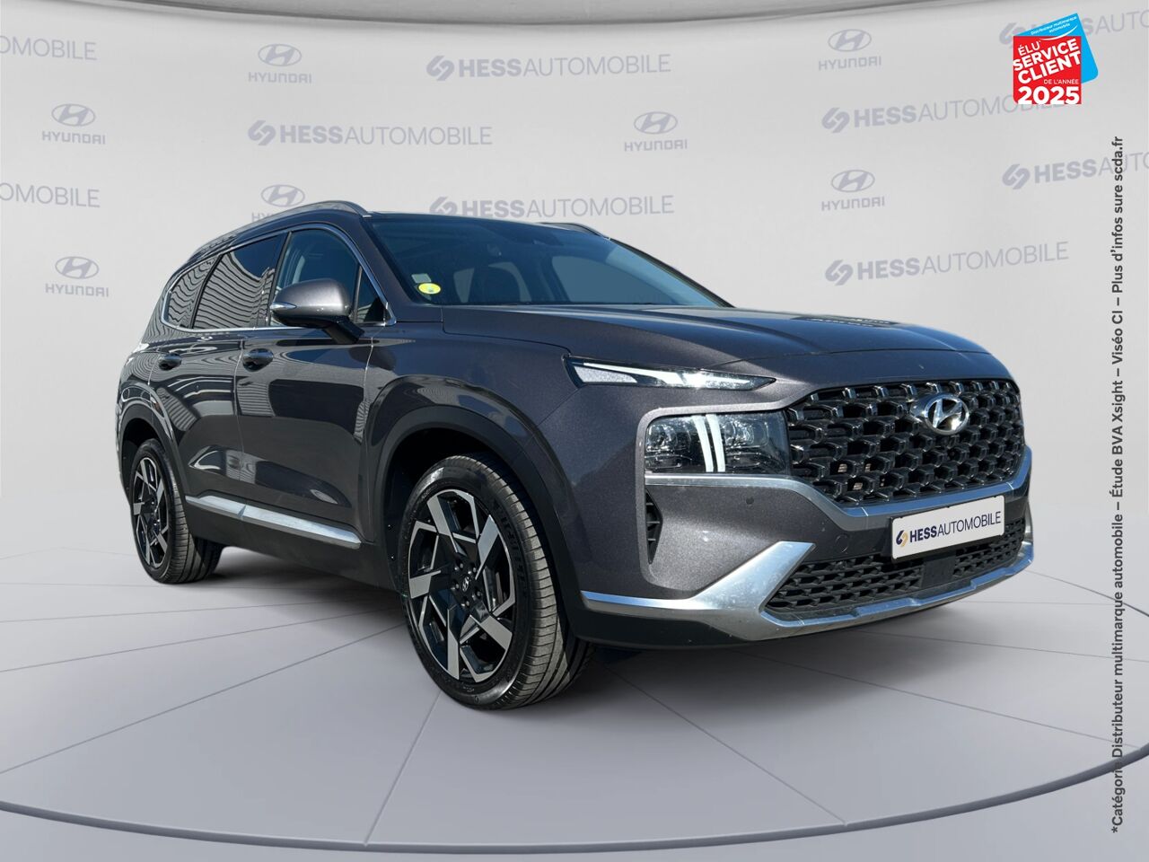Véhicule d'occasion HYUNDAI SANTA FE 2.2 CRDI 202CH EXECUTIVE DCT-8 TPANO SIEGE CHAUF VENTIL VOLANT CHAUF CAMERA GPS chez Renault Saint-Louis