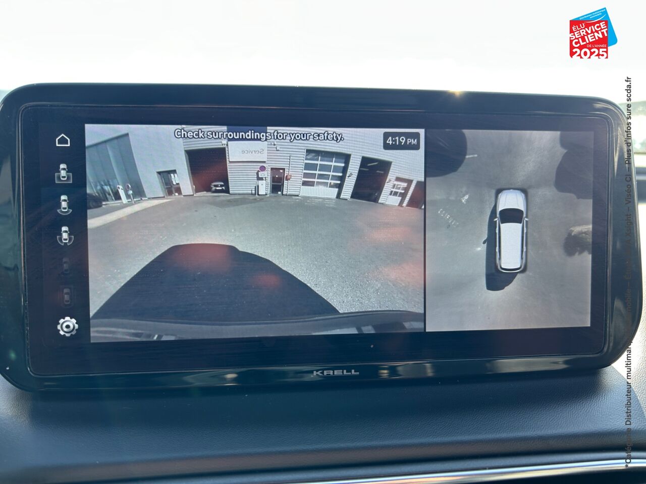 Véhicule d'occasion HYUNDAI SANTA FE 2.2 CRDI 202CH EXECUTIVE DCT-8 TPANO SIEGE CHAUF VENTIL VOLANT CHAUF CAMERA GPS chez Renault Saint-Louis
