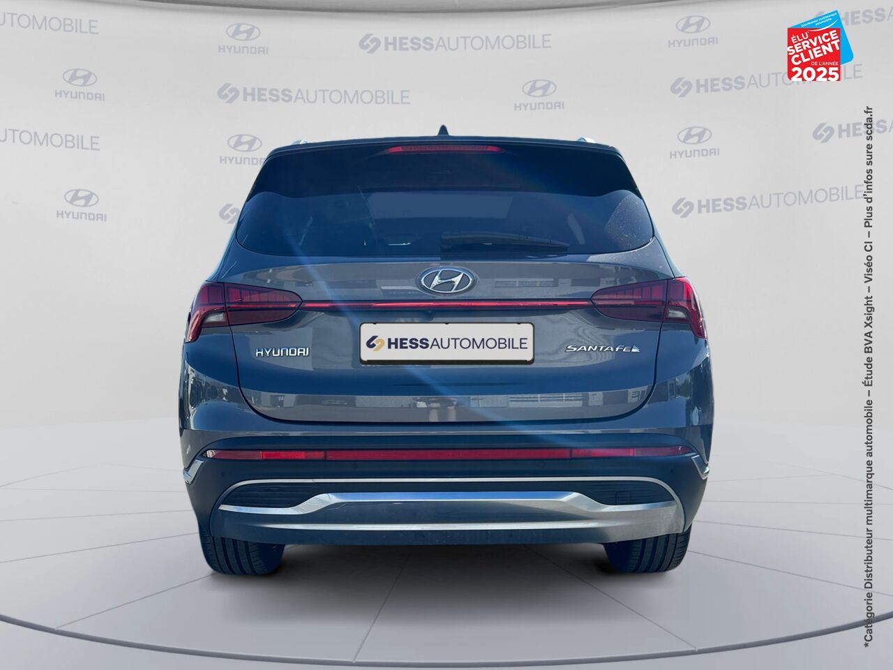 Véhicule d'occasion HYUNDAI SANTA FE 2.2 CRDI 202CH EXECUTIVE DCT-8 TPANO SIEGE CHAUF VENTIL VOLANT CHAUF CAMERA GPS chez Renault Saint-Louis
