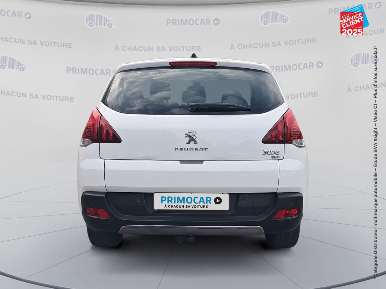 Véhicule d'occasion PEUGEOT 3008 1.6 E-HDI115 FAP FELINE ETG6 chez Primocar