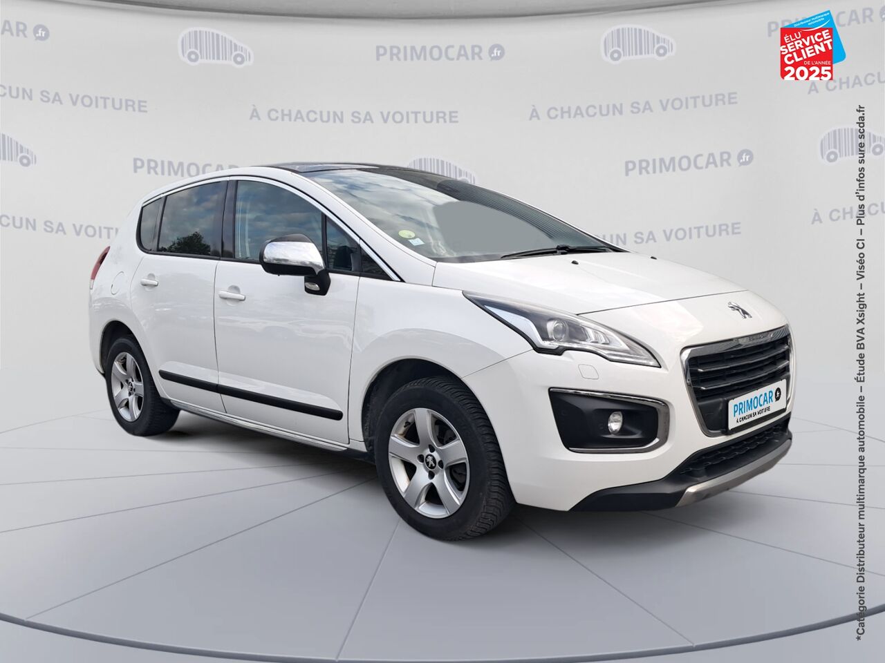 Véhicule d'occasion PEUGEOT 3008 1.6 E-HDI115 FAP FELINE ETG6 chez Primocar