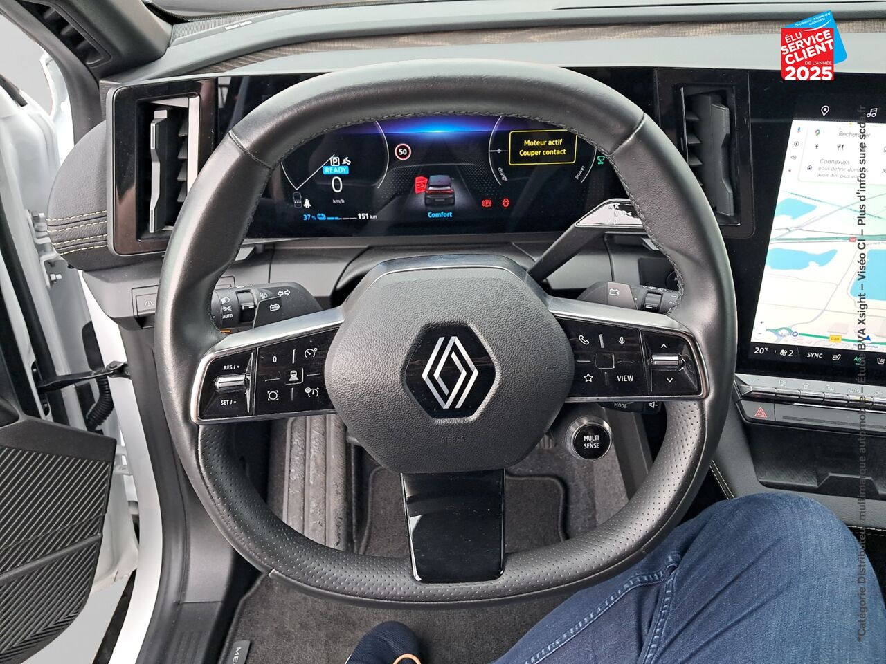 Véhicule d'occasion RENAULT MEGANE E-TECH ELECTRIC EV60 220CH ICONIC SUPER CHARGE chez Renault Saint-Louis