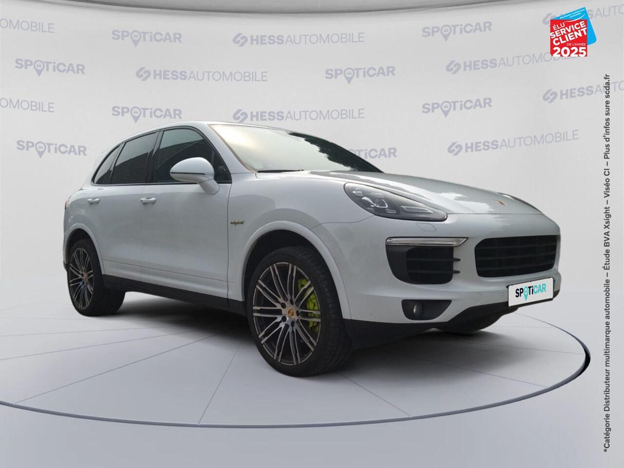Véhicule d'occasion PORSCHE CAYENNE 3.0 416CH S E-HYBRID PLATINUM EDITION chez Renault Colmar