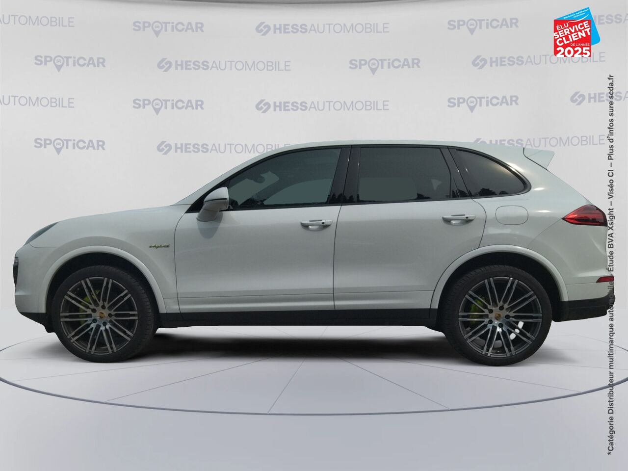 Véhicule d'occasion PORSCHE CAYENNE 3.0 416CH S E-HYBRID PLATINUM EDITION chez Renault Colmar