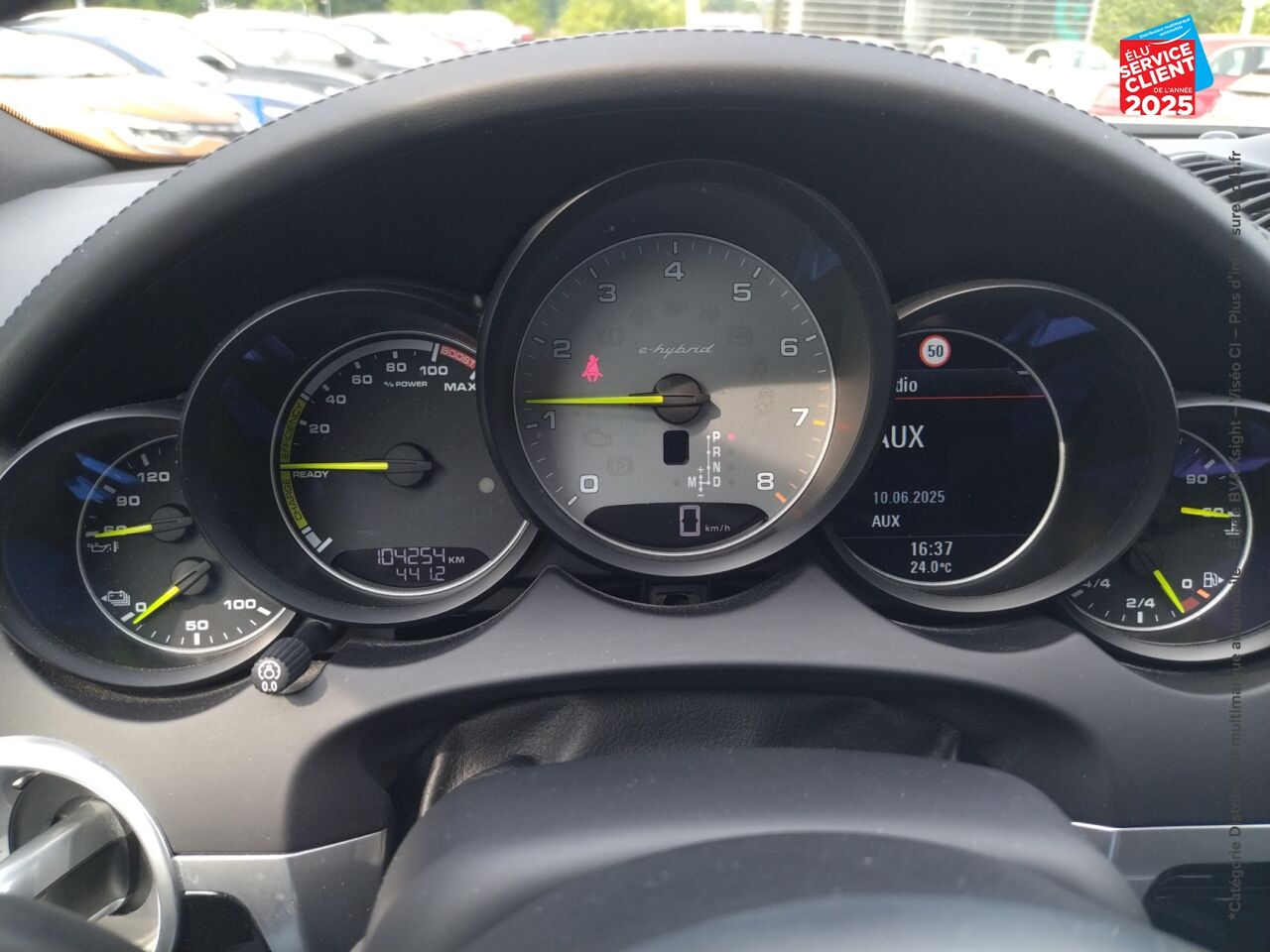 Véhicule d'occasion PORSCHE CAYENNE 3.0 416CH S E-HYBRID PLATINUM EDITION chez Renault Colmar
