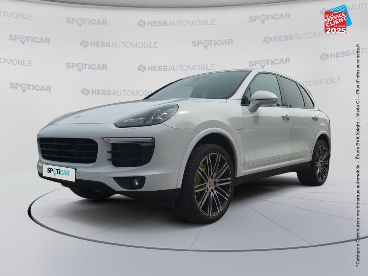 Véhicule d'occasion PORSCHE CAYENNE 3.0 416CH S E-HYBRID PLATINUM EDITION chez Renault Colmar