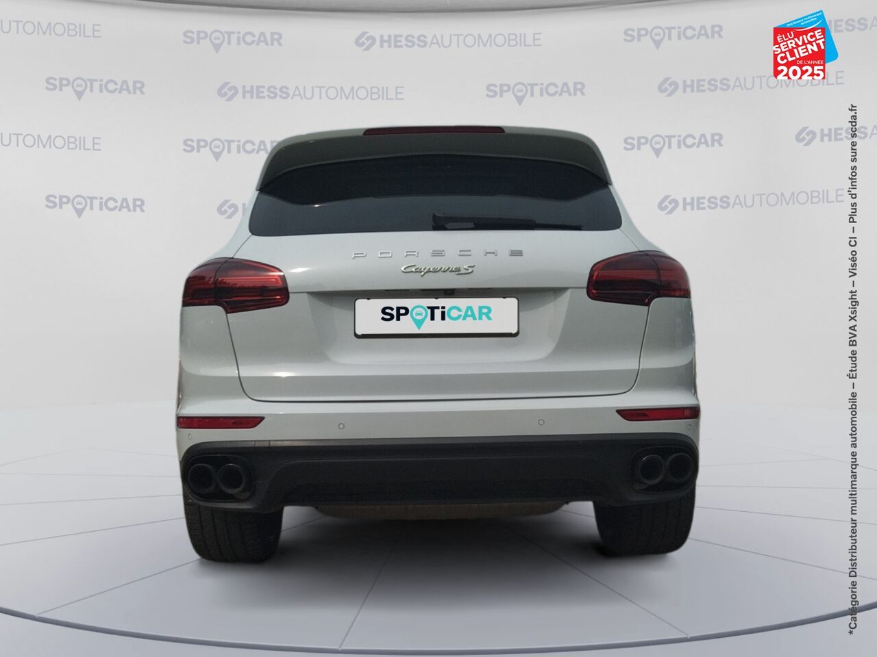 Véhicule d'occasion PORSCHE CAYENNE 3.0 416CH S E-HYBRID PLATINUM EDITION chez Renault Colmar