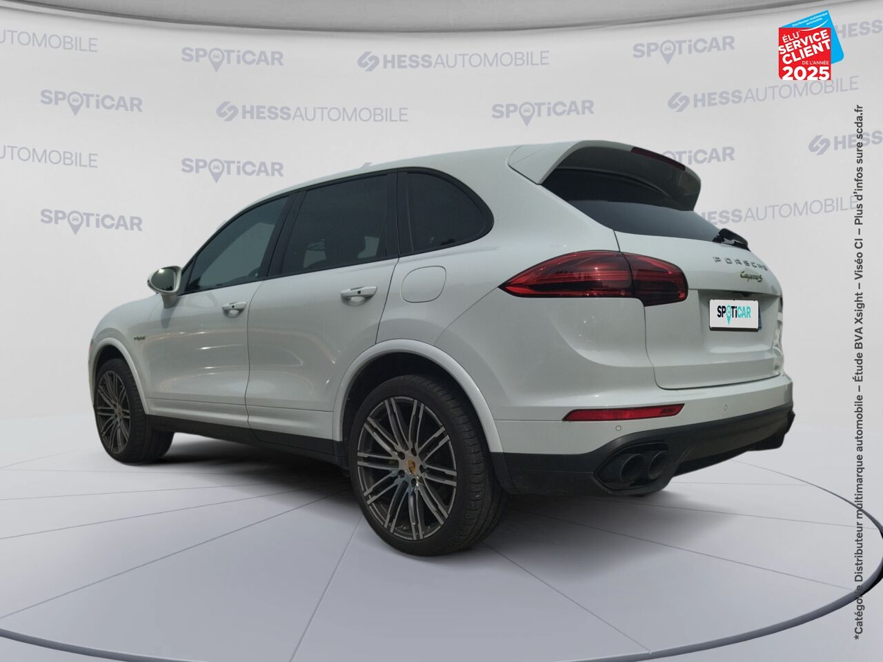 Véhicule d'occasion PORSCHE CAYENNE 3.0 416CH S E-HYBRID PLATINUM EDITION chez Renault Colmar