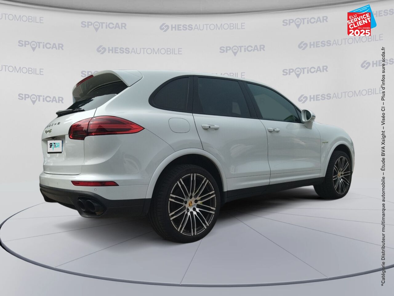 Véhicule d'occasion PORSCHE CAYENNE 3.0 416CH S E-HYBRID PLATINUM EDITION chez Renault Colmar