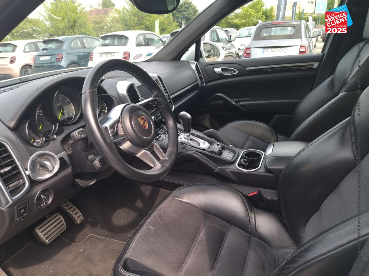 Véhicule d'occasion PORSCHE CAYENNE 3.0 416CH S E-HYBRID PLATINUM EDITION chez Renault Colmar