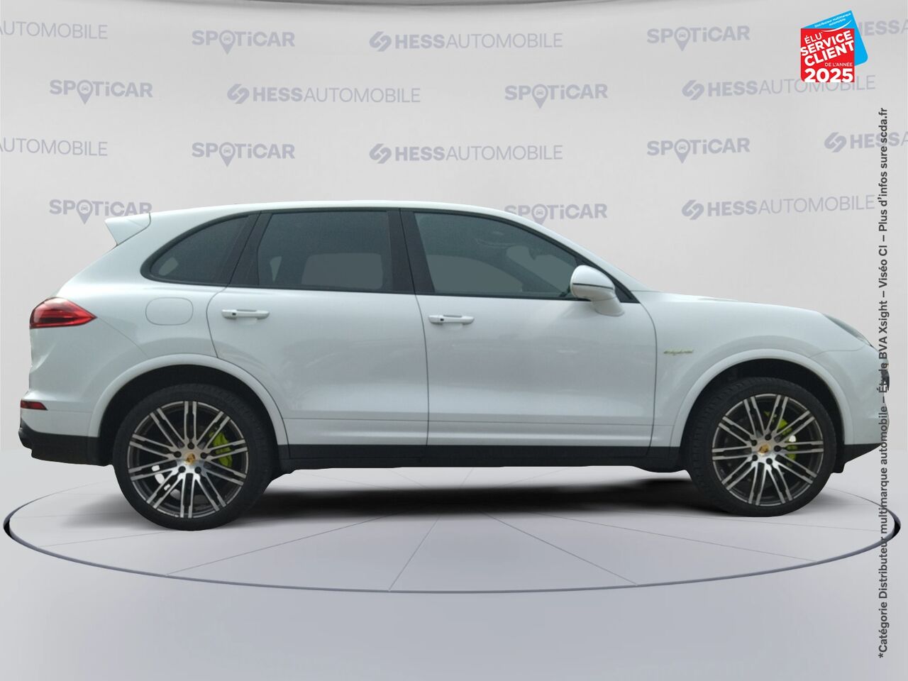 Véhicule d'occasion PORSCHE CAYENNE 3.0 416CH S E-HYBRID PLATINUM EDITION chez Renault Colmar
