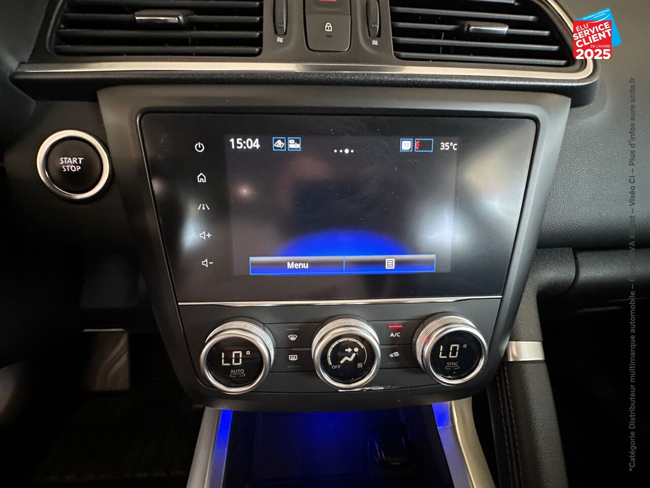 Véhicule d'occasion RENAULT KADJAR 1.5 BLUE DCI 115CH INTENS EDC chez Toyota Thionville