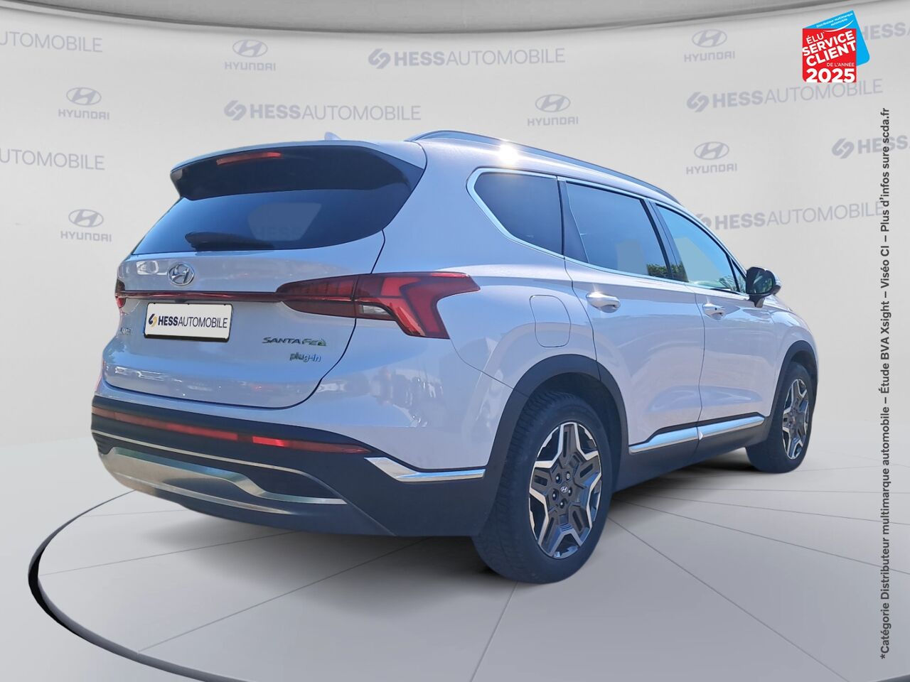 Véhicule d'occasion HYUNDAI SANTA FE 1.6 T-GDI 265CH PLUG-IN EXECUTIVE BVA6 HTRAC TPANO CUIR SIEGES CHAUFF GPS CAMERA chez Hyundai Epernay