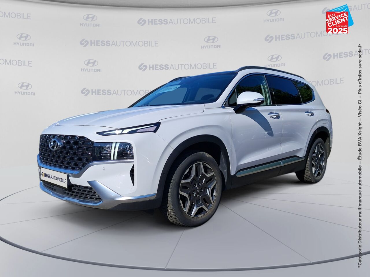 Véhicule d'occasion HYUNDAI SANTA FE 1.6 T-GDI 265CH PLUG-IN EXECUTIVE BVA6 HTRAC TPANO CUIR SIEGES CHAUFF GPS CAMERA chez Hyundai Epernay