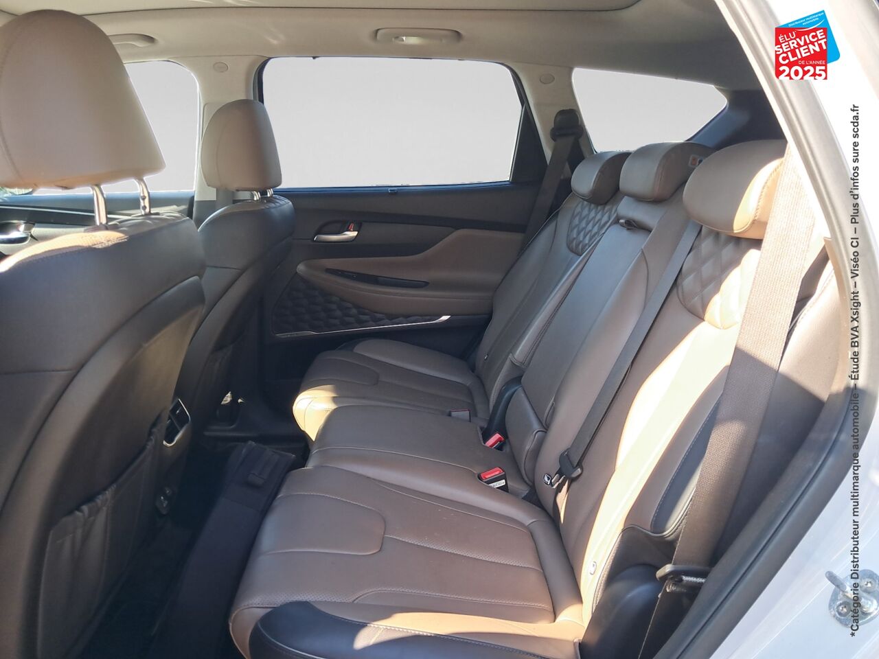 Véhicule d'occasion HYUNDAI SANTA FE 1.6 T-GDI 265CH PLUG-IN EXECUTIVE BVA6 HTRAC TPANO CUIR SIEGES CHAUFF GPS CAMERA chez Hyundai Epernay